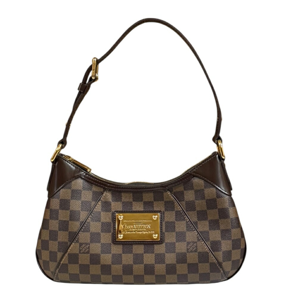 美品 ルイヴィトン Louis Vuitton　ダミエ テムズ PM 楽天市場】LOUIS VUITTON【ルイ・ヴィトン】N48180 テムズPM ダミエ