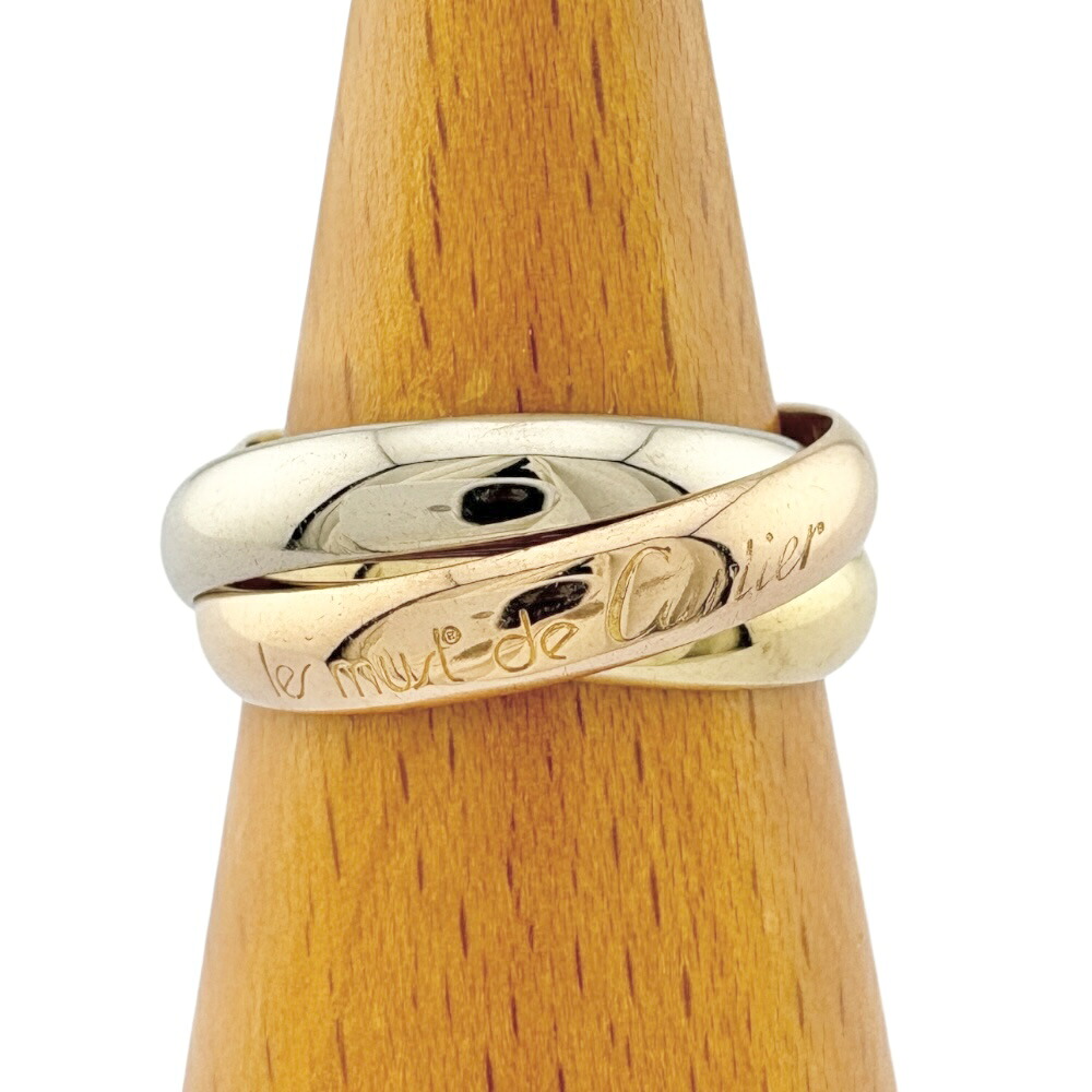 楽天市場】カルティエ 指輪 レディース トリニティ リング 52号 実寸11