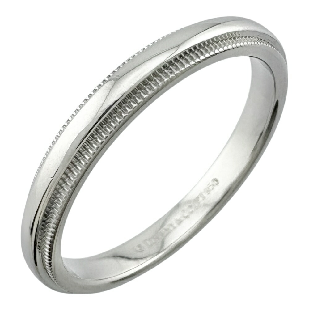 楽天市場】ティファニー 指輪 メンズ ミルグレイン バンド リング 19号