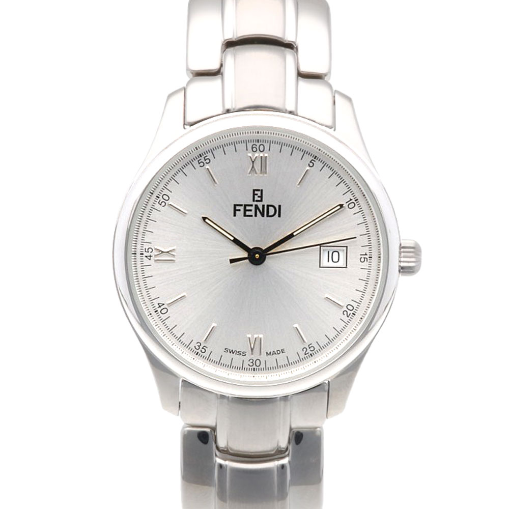 ☆箱付き☆ 555 フェンディ FENDI 新品電池 ブラック クォーツ フェンディ オーロック ラウンド FOW977AHPRF0WV5 ブラック