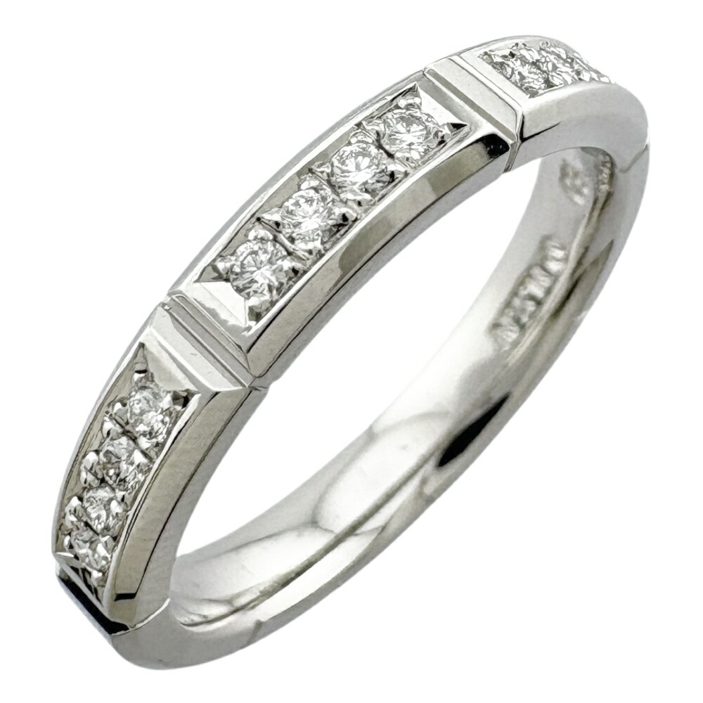 リング 指輪 10号 18金 ダイヤモンド 0.11ct レディース 中古