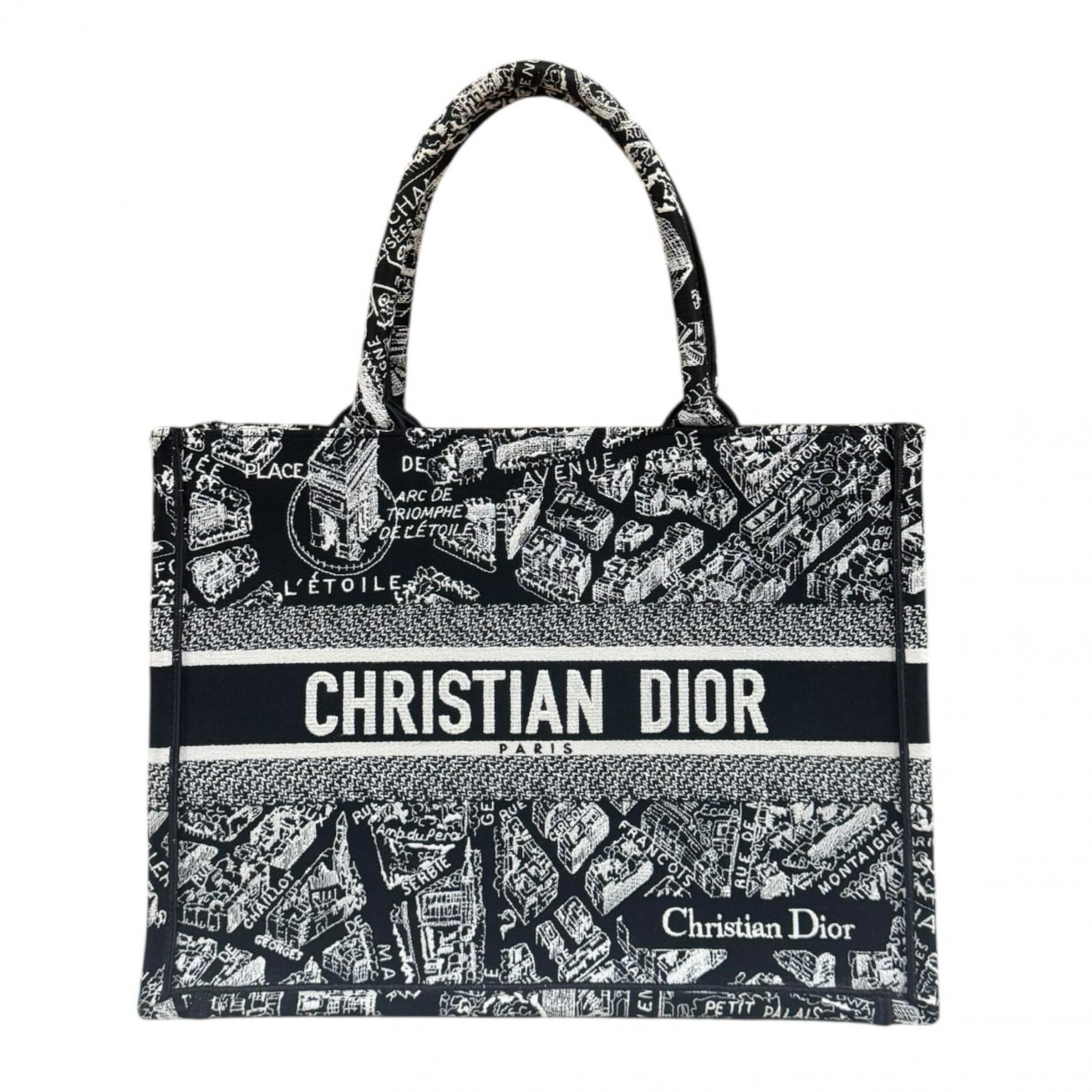 楽天市場】【美品】CHRISTIAN DIOR ブックトート ミディアム 2020年