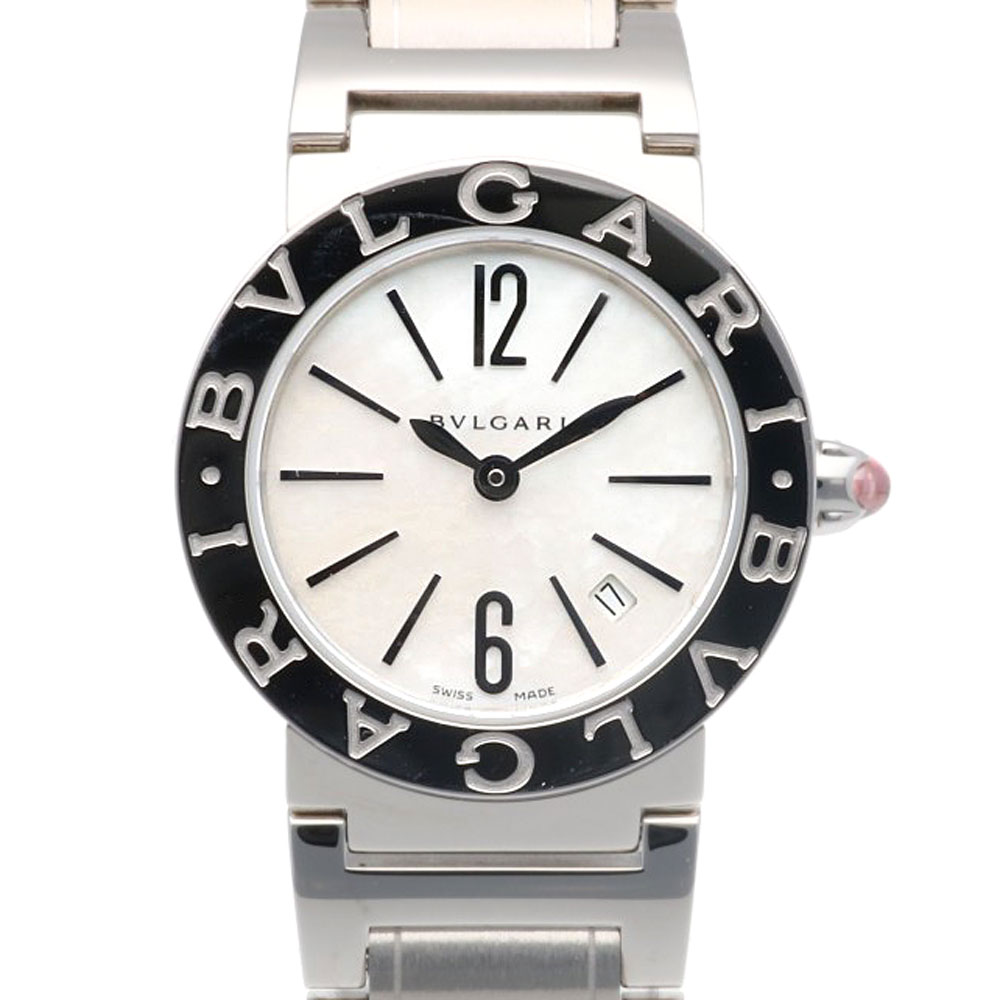 990美品✨ブルガリ レディース腕時計 シルバー BVLGARI(ブルガリ) ブルガリ・ブルガリ ウォッチ腕時計 シルバー