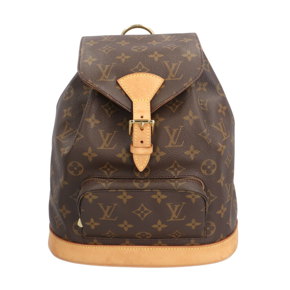 ルイヴィトン モン掏摸PM モノグラム 背嚢・デイパック ルイヴィトン  モノグラム帆布 M51136 レディース LOUIS VUITTON 中古