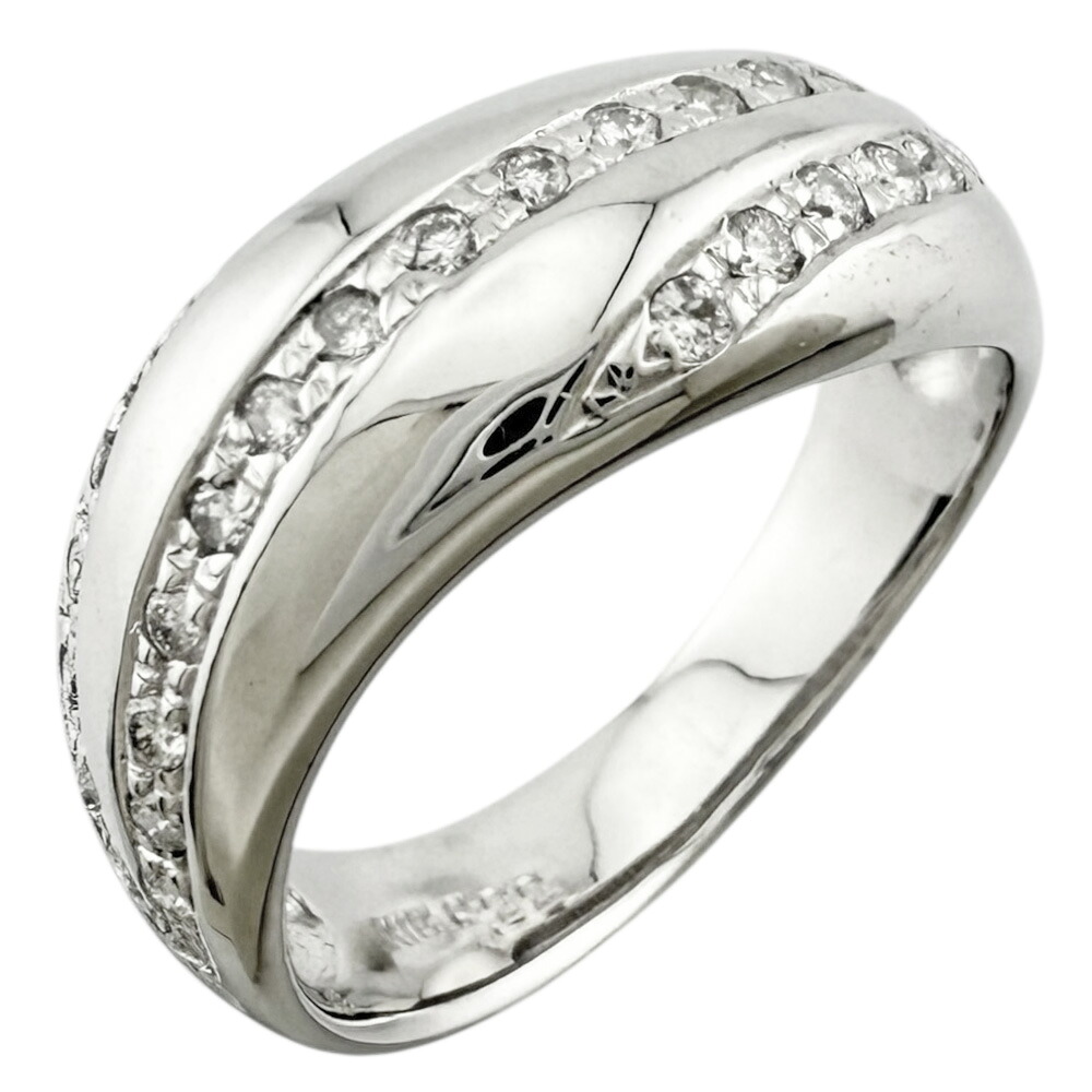 【30%OFF 7/4～7/25】 リング 指輪 10.5号 18金 ダイヤモンド 0.22ct レディース 中古｜Ｒ＆Ｋ　リサイクルキング