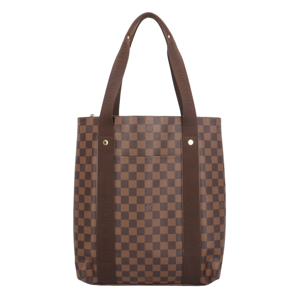 ルイヴィトン カバ ボブール ダミエ トートバッグ ルイヴィトン ダミエキャンバス N52006 ブラウン レディース LOUIS VUITTON 中古