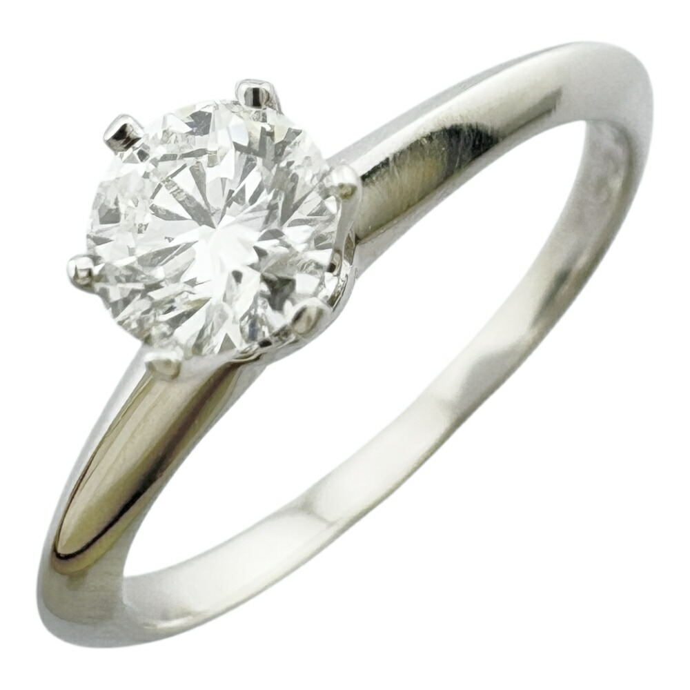 Tiffany & Co. プラチナ ソリティアリング ご専用ティファニーセッティング ソリティアリング ダイヤ0.51ct