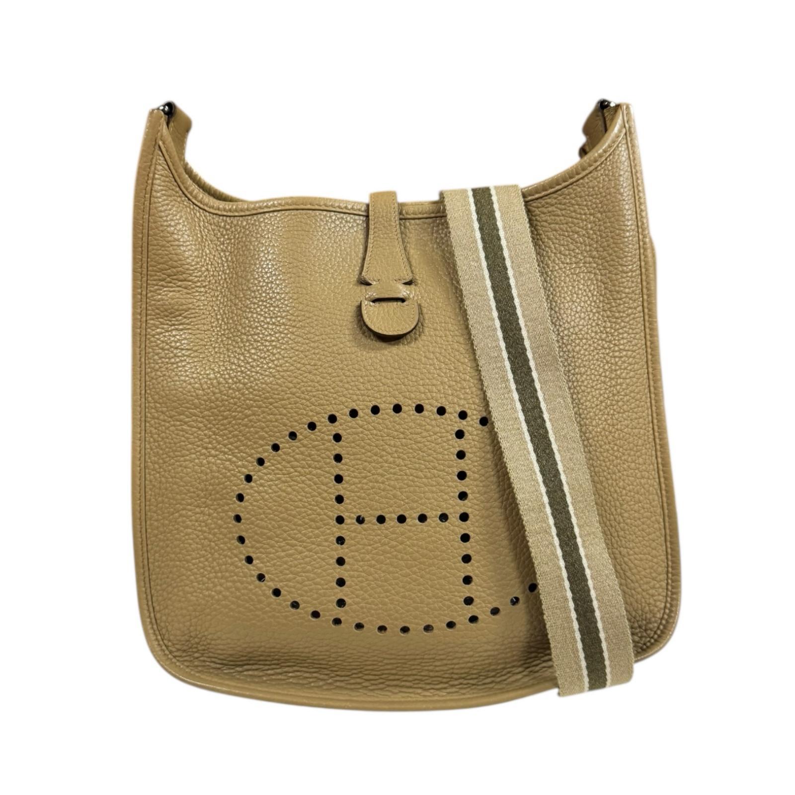 エルメス エヴリンII PM トリヨン ショルダーバッグ エルメス トリヨン ベージュ レディース HERMES 中古 165,000円
