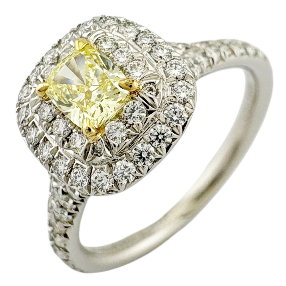 Tiffanyソレストv８号 楽天市場】ティファニー ソレストリング プラチナ ダイヤモンド