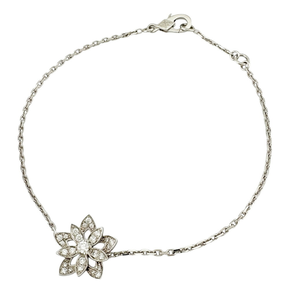 ヴァンクリーフ＆アーペル ロータス ブレスレット ヴァンクリーフ＆アーペル 18金 ダイヤモンド レディース Van Cleef & Arpels 中古