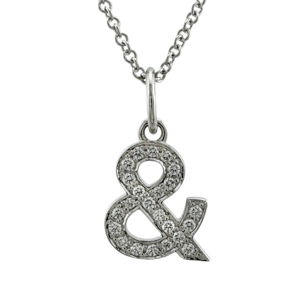 ティファニー アンパサイド ネックレス ティファニー 18金 ダイヤモンド レディース TIFFANY&Co. 中古｜Ｒ＆Ｋ　リサイクルキング