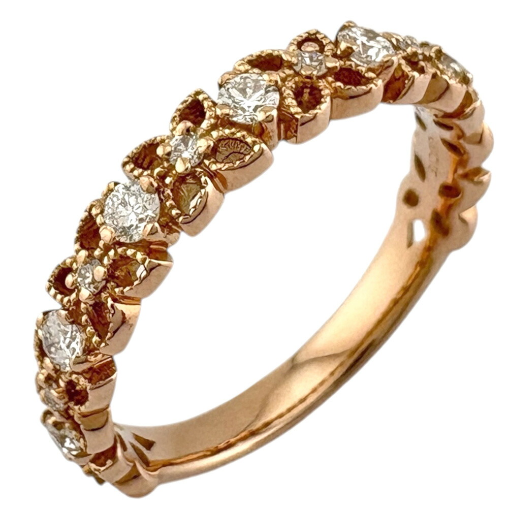リング 指輪 10号 18金 ダイヤモンド 0.28ct レディース 中古