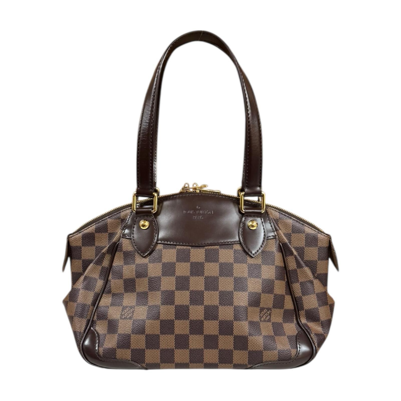 ルイヴィトン ヴェローナPM ダミエ ハンドバッグ ルイヴィトン ダミエキャンバス N41117 ブラウン レディース LOUIS VUITTON 中古