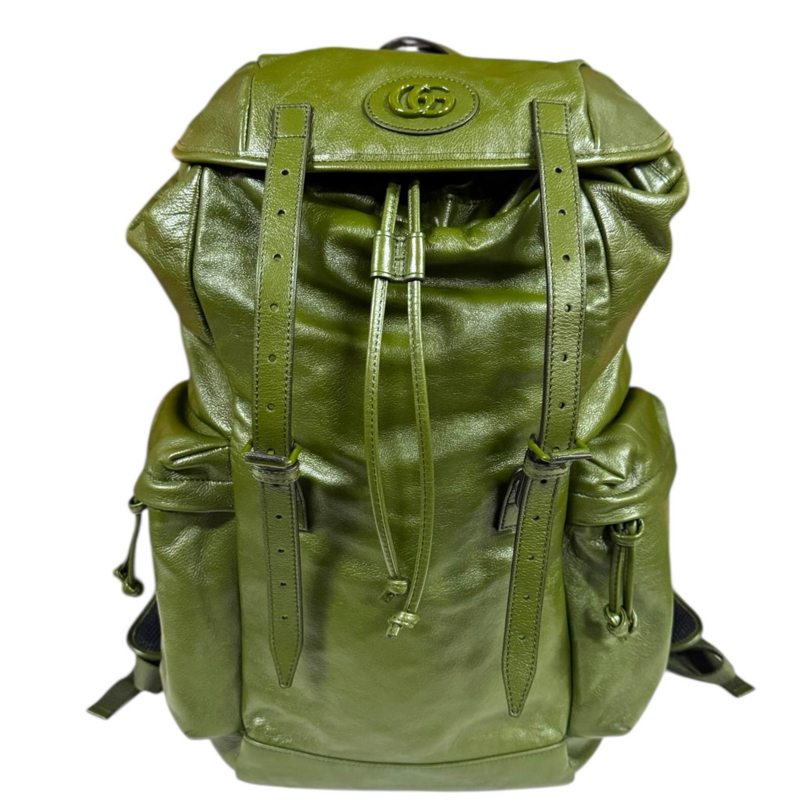 グッチ ダブルG バックパック リュック・デイパック グッチ レザー 725657 メンズ GUCCI 中古