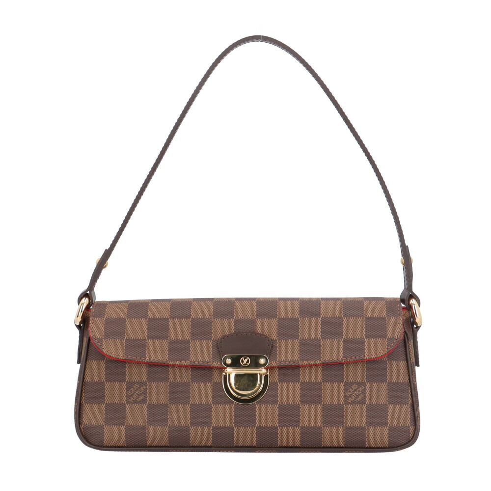 ルイヴィトン ラヴェロPM ダミエ ショルダーバッグ ルイヴィトン  ダミエキャンバス N60007 赤銅色 レディース LOUIS VUITTON 中古