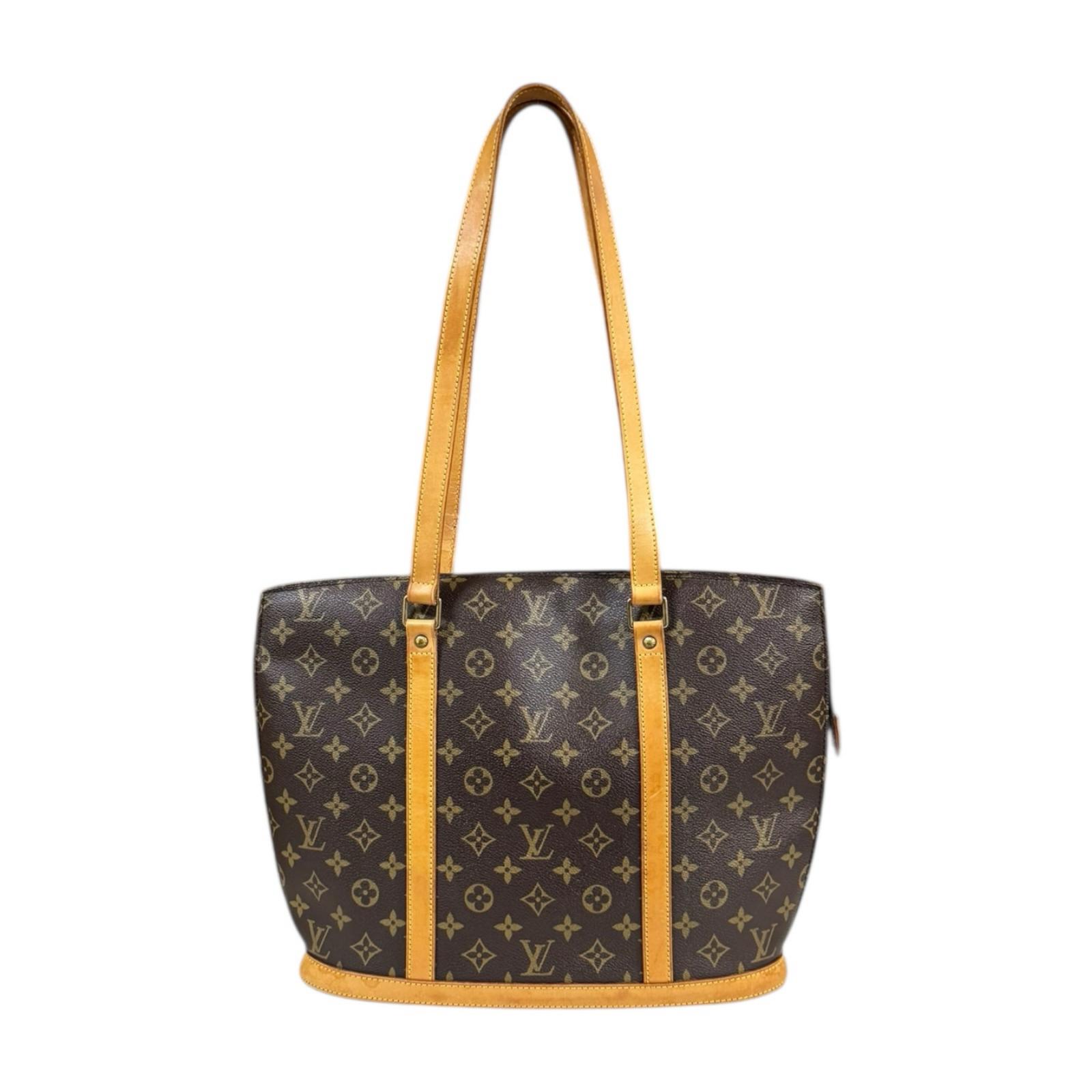ルイヴィトン バビロン モノグラム トートバッグ ルイヴィトン モノグラムキャンバス M51102 ブラウン レディース LOUIS VUITTON 中古
