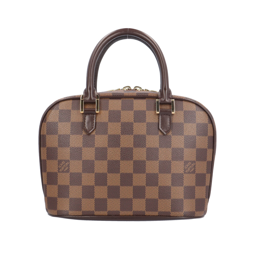 ルイヴィトン サリア・ミニ ダミエ ハンドバッグ ルイヴィトン ダミエキャンバス N51286 ブラウン レディース LOUIS VUITTON 中古