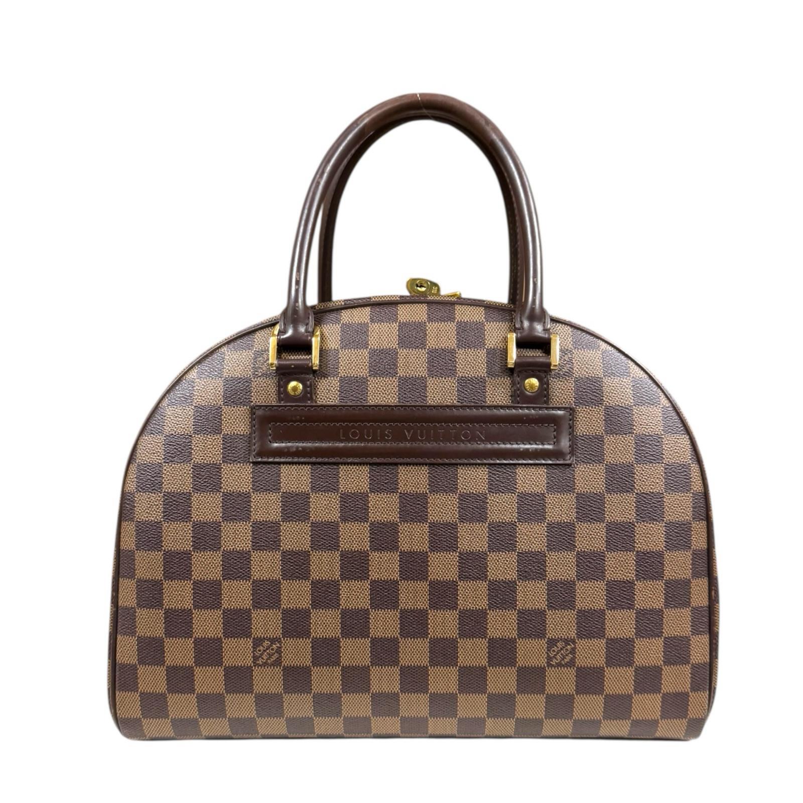 ルイヴィトン ノリータ ダミエ ハンドバッグ ルイヴィトン ダミエキャンバス N41455 ブラウン レディース LOUIS VUITTON 中古