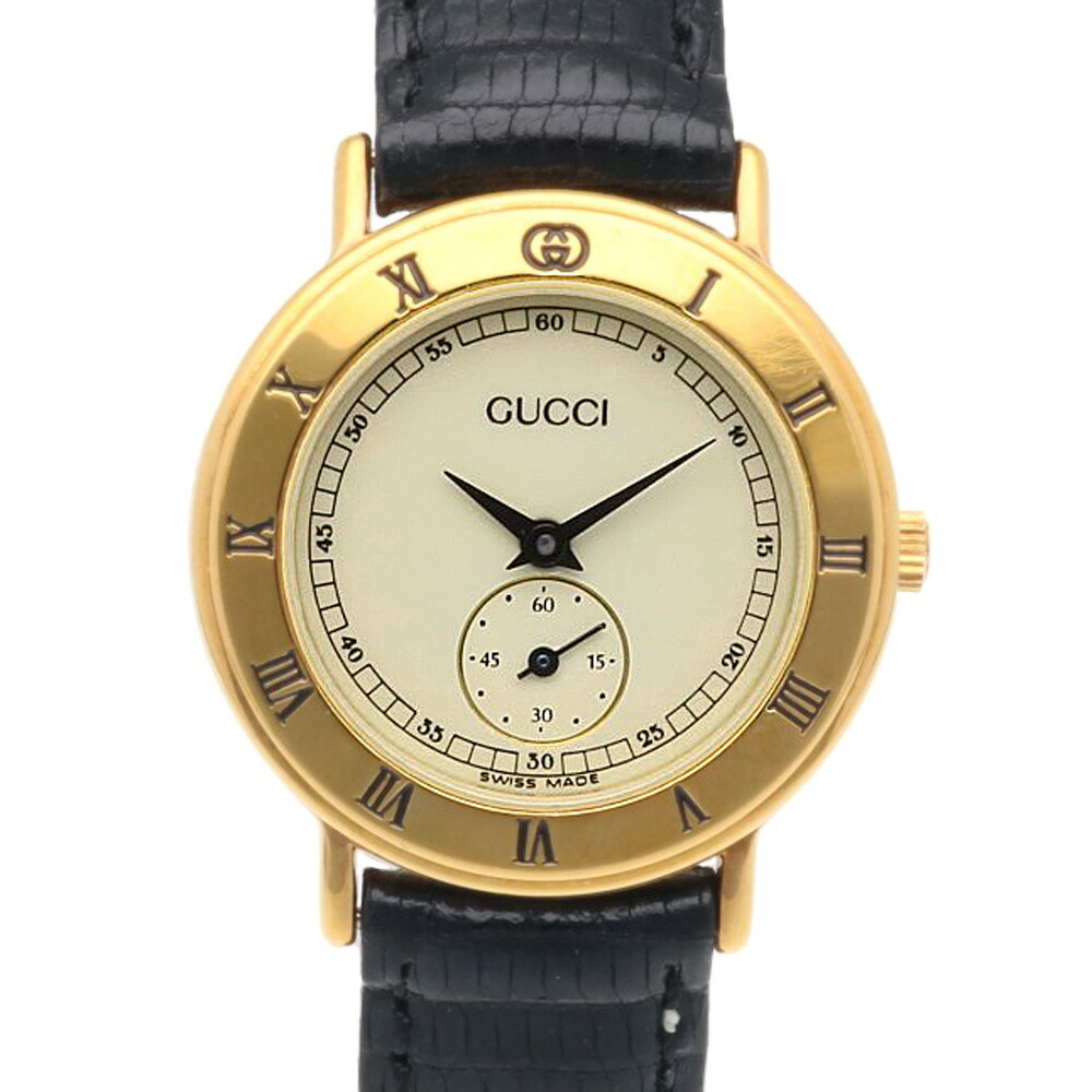 グッチ 腕時計 時計 グッチ GP 3000.2.L クオーツ レディース 1年保証 GUCCI 中古ローマ数字