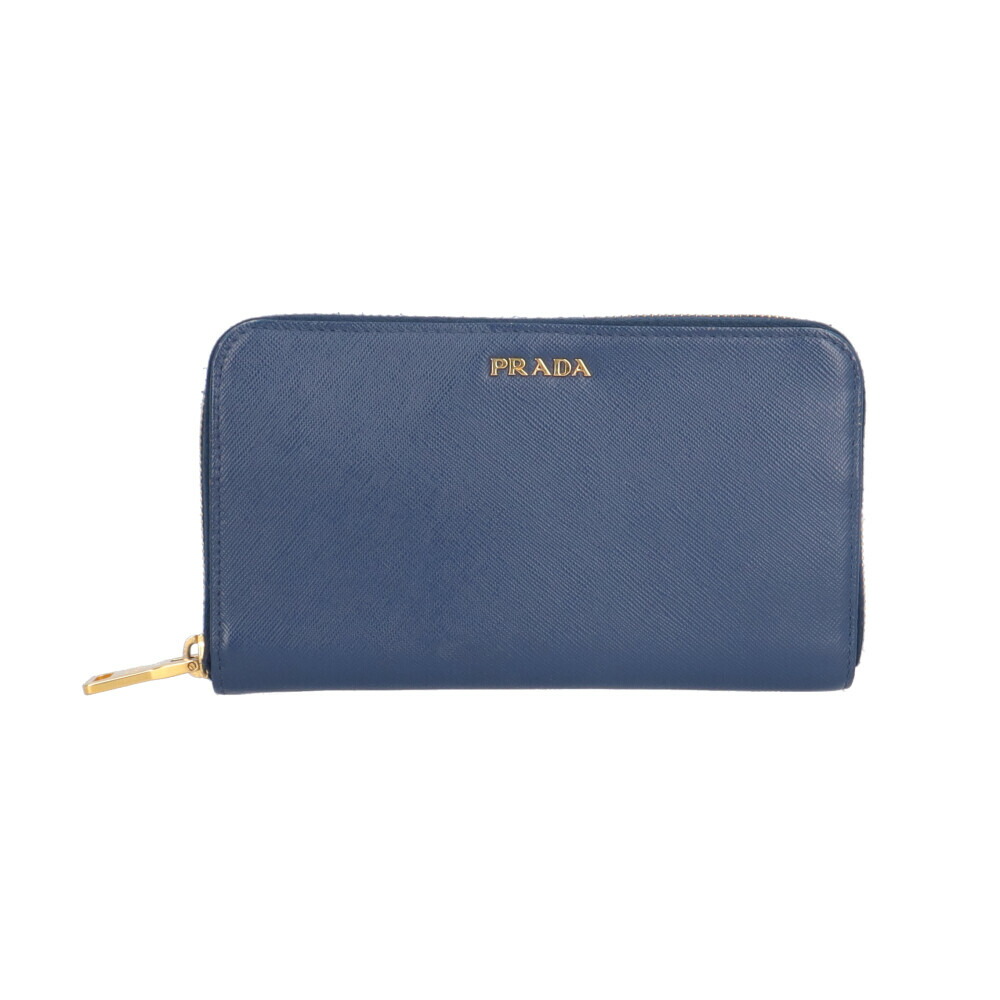 プラダ サフィアーノ 長紙入れ プラダ なめし革 1MO506 レディース PRADA 中古