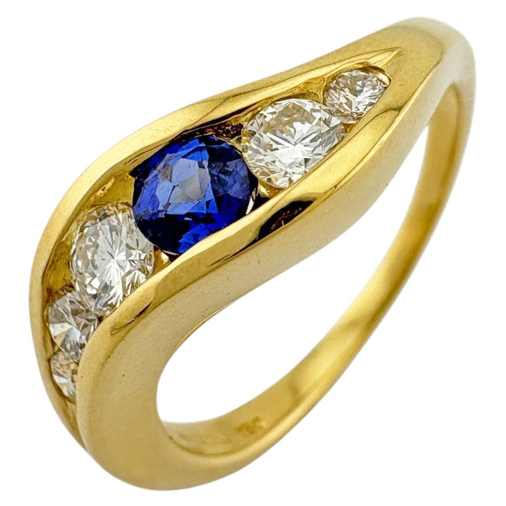 楽天市場】ティファニー スタッキング サファイア リング・指輪 K18