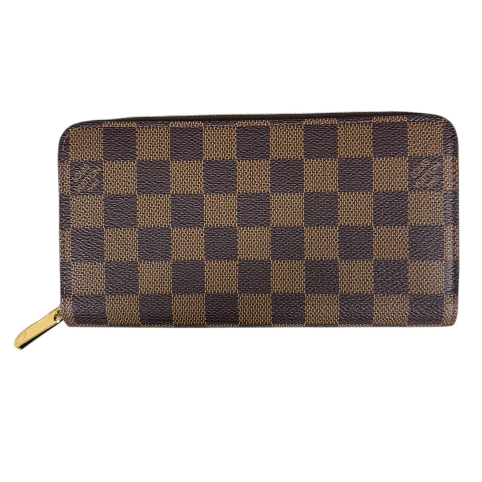 ルイヴィトン ジッピーウォレット ダミエ 長財布 ルイヴィトン ダミエキャンバス N41661 ユニセックス LOUIS VUITTON 中古