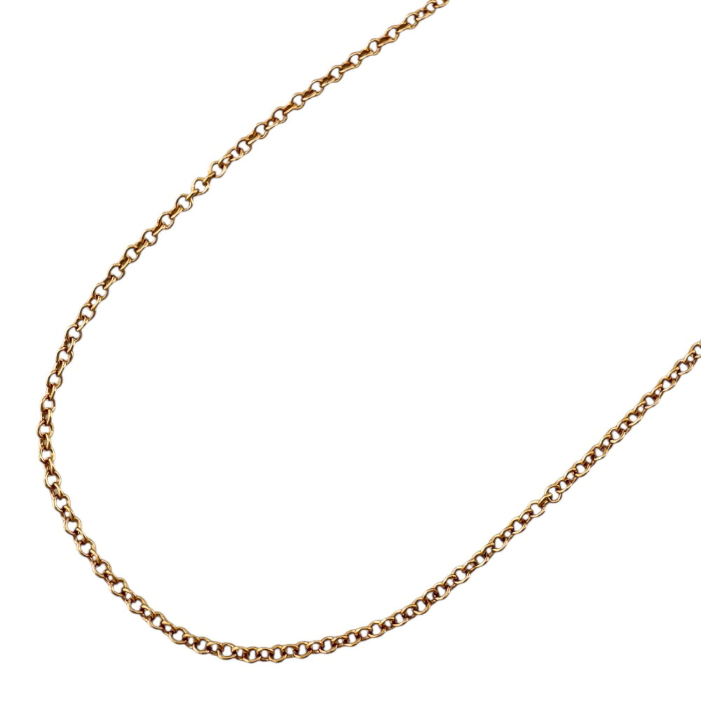 ティファニー ネックレス ティファニー 18金 レディース TIFFANY&Co. 中古チェーンのみ アズキチェーン｜Ｒ＆Ｋ　リサイクルキング