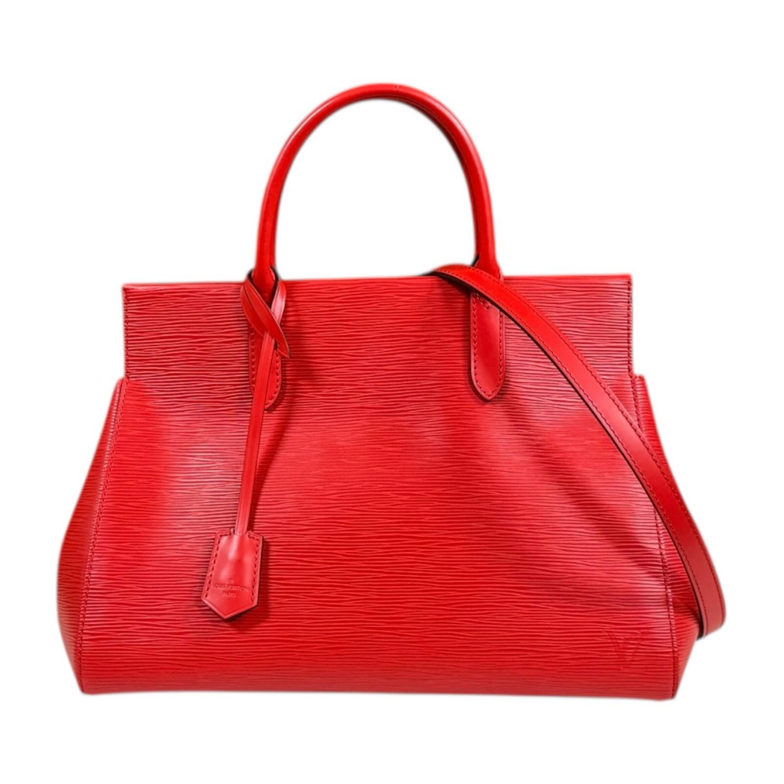 ルイヴィトン マルリーMM エピ ショルダーバッグ ルイヴィトン  エピレザー M9461E 赤いこと レディース LOUIS VUITTON 中古2way