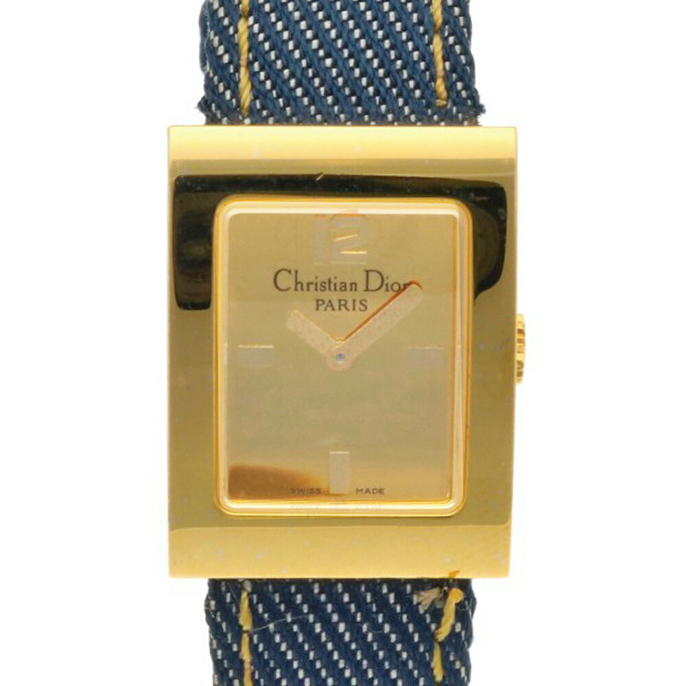 クリスチャンディオール マリス 腕時計 時計 クリスチャンディオール GP D78-159 クオーツ レディース 1年保証 Christian Dior 中古