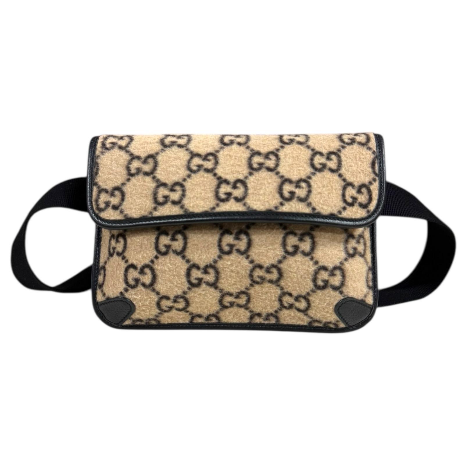 グッチ ＧＧ羊毛 上半身御徒面子 グッチ 羊毛 598181 ベージュ レディース GUCCI 中古