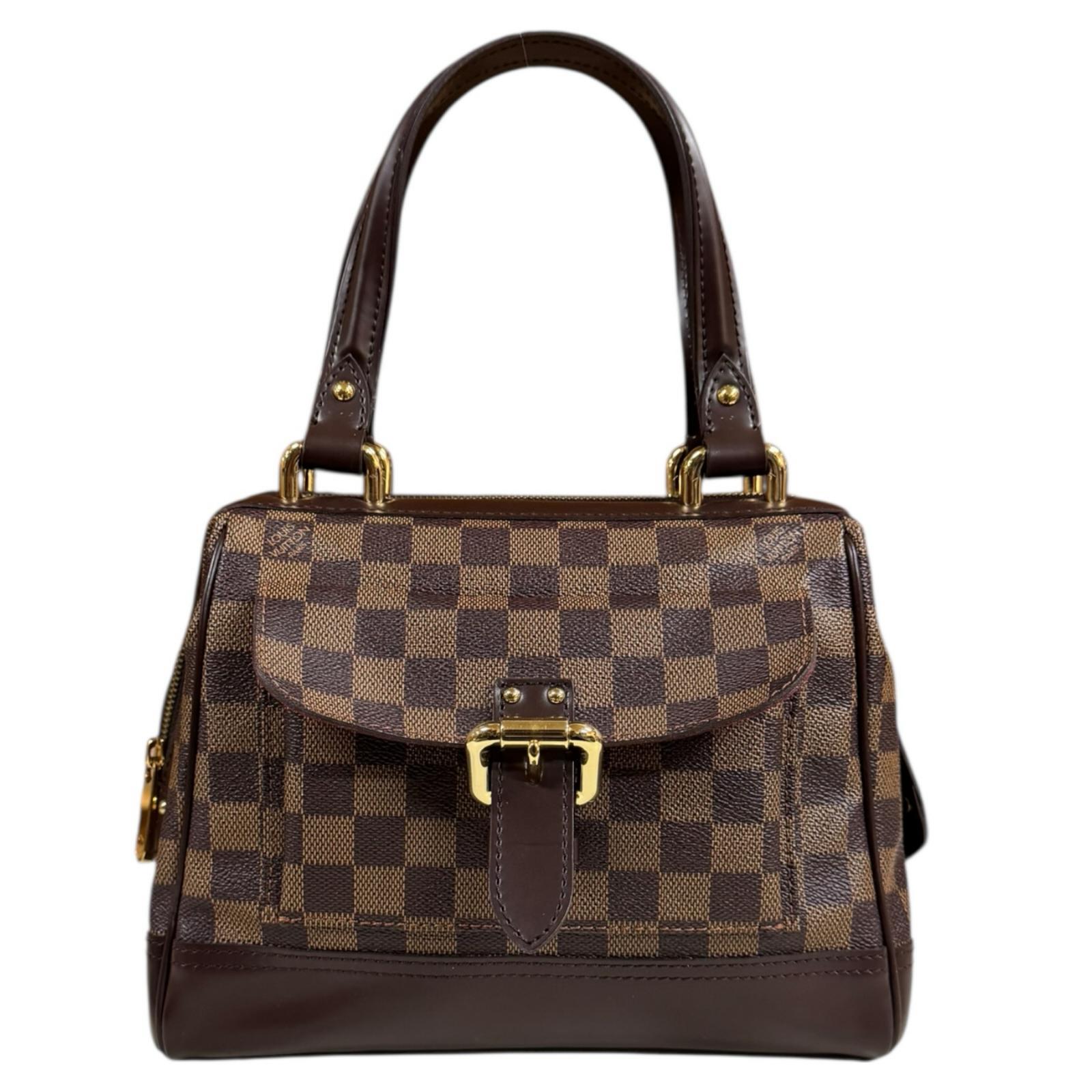 ルイヴィトン ナイツブリッジ ダミエ ハンドバッグ ルイヴィトン ダミエキャンバス N51201 ブラウン レディース LOUIS VUITTON 中古
