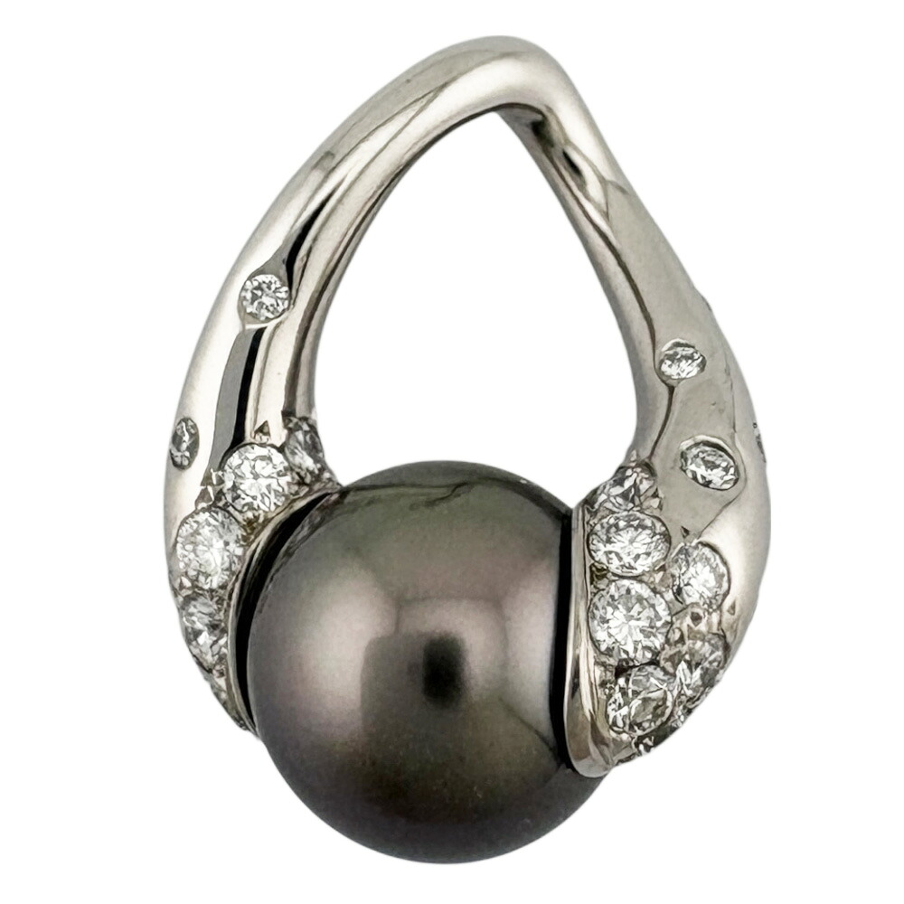 ミキモト ペンダントトップ ミキモト Pt950プラチナ パール ダイヤモンド レディース MIKIMOTO 中古｜Ｒ＆Ｋ　リサイクルキング