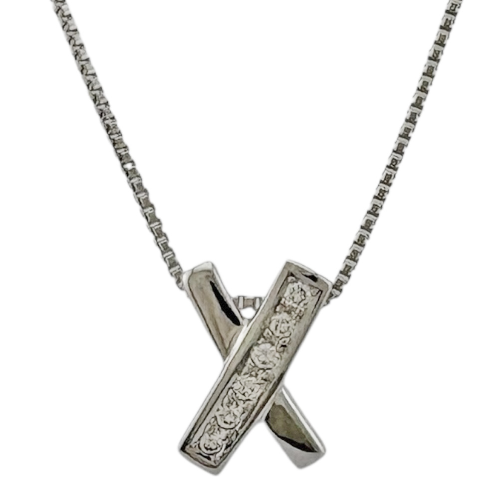 楽天市場】（新品仕上げ済）タサキ TASAKI 田崎 クロス バー ダイヤ