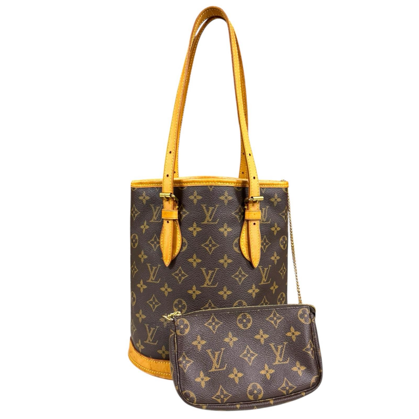 楽天市場】【お値下品】 LOUIS VUITTON （ルイヴィトン） バケット PM