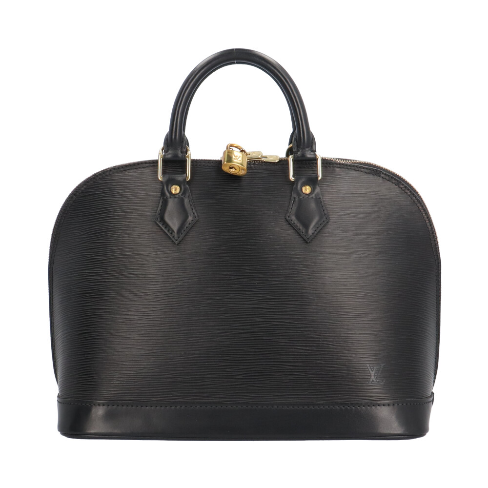ルイヴィトン アルマ エピ ハンドバッグ ルイヴィトン エピレザー M52142 ブラック レディース LOUIS VUITTON 中古