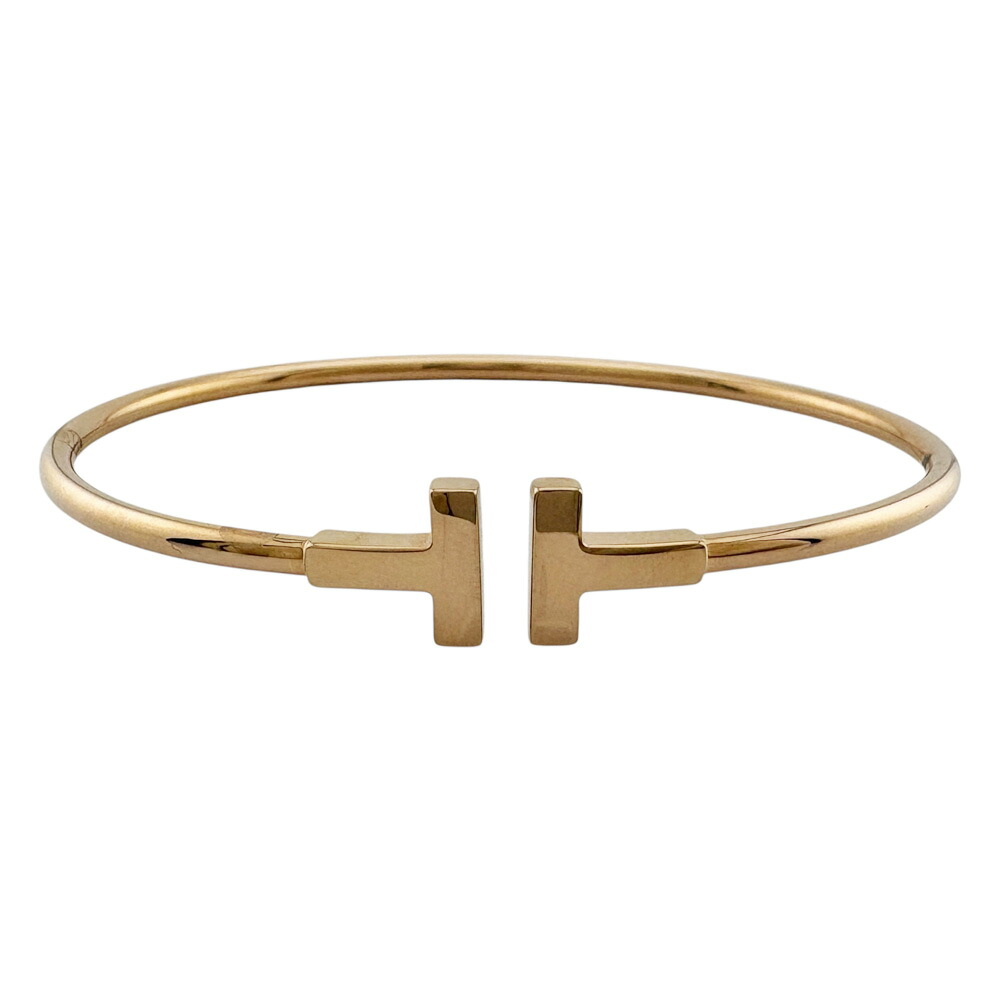 ティファニー Tワイヤー バングル ティファニー 18金 レディース TIFFANY&Co. 中古