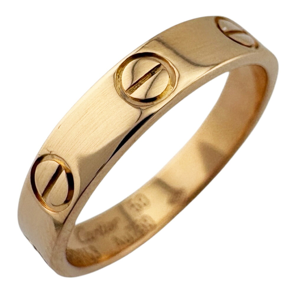 カルティエ ミニラブ リング 指輪 カルティエ 10号 18金 レディース CARTIER 中古 82,280円