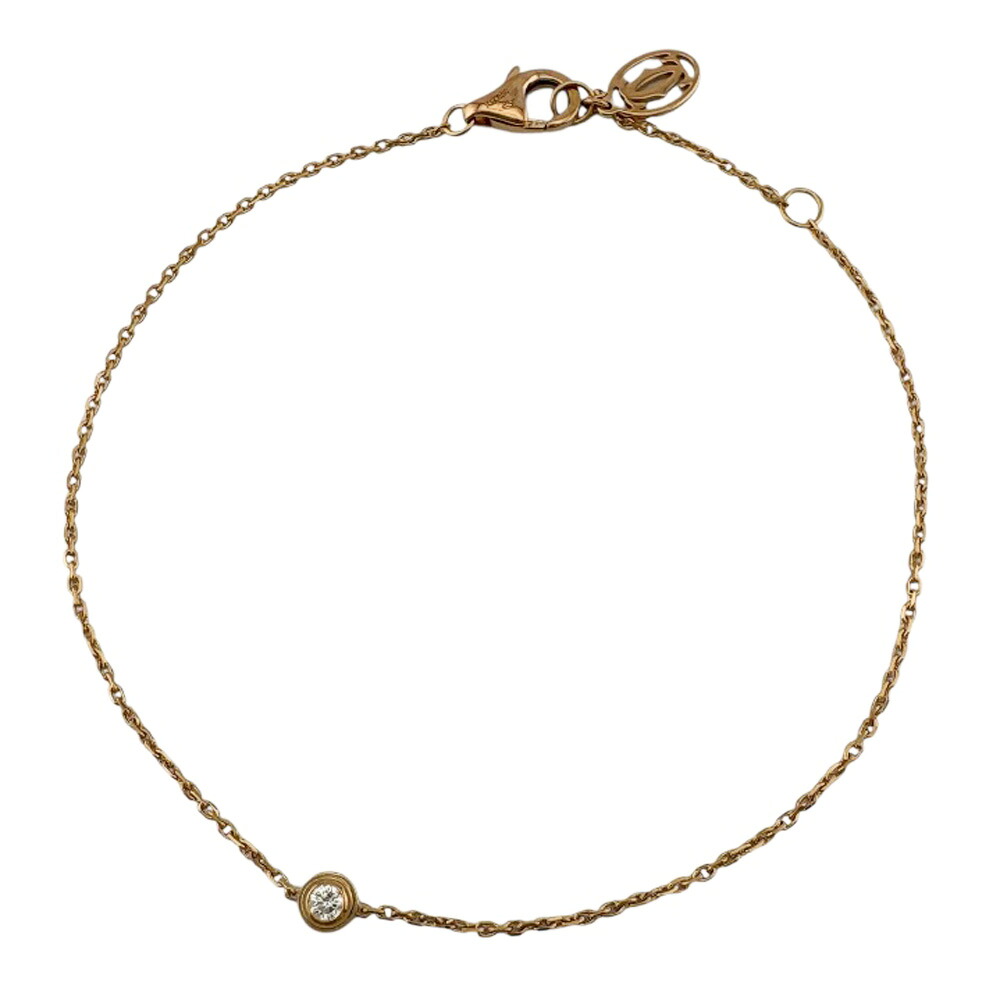 カルティエ ダムール ブレスレット カルティエ 18金 ダイヤモンド レディース CARTIER 中古 90,750円