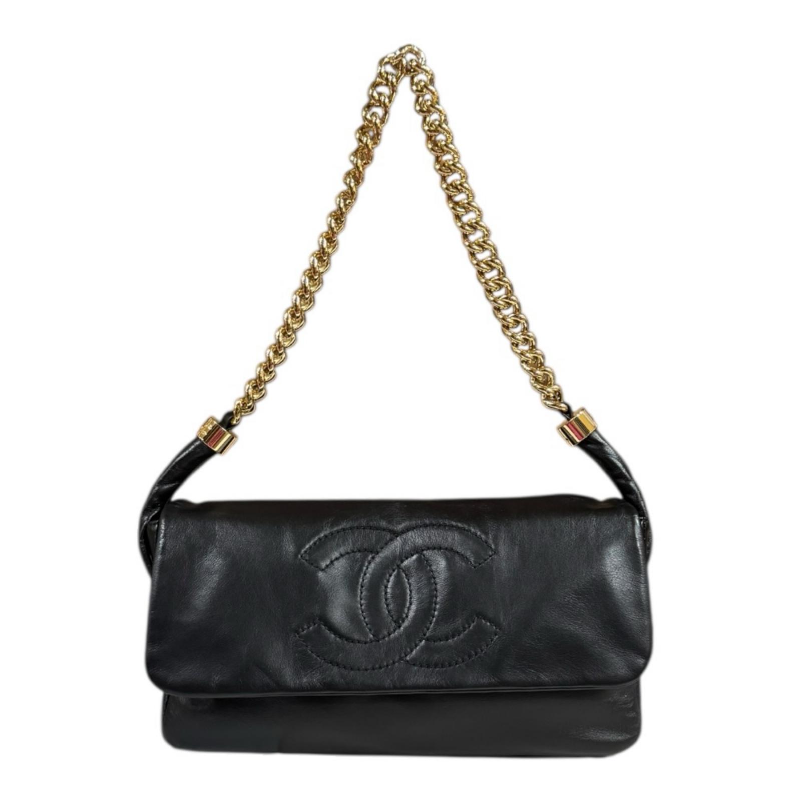 シャネル ココマーク ショルダーバッグ シャネル なめし革 黒いこと レディース CHANEL 中古チェーン店 ショルダーバッグ・メッセンジャーバッグ-バッグ-レディースバッグ