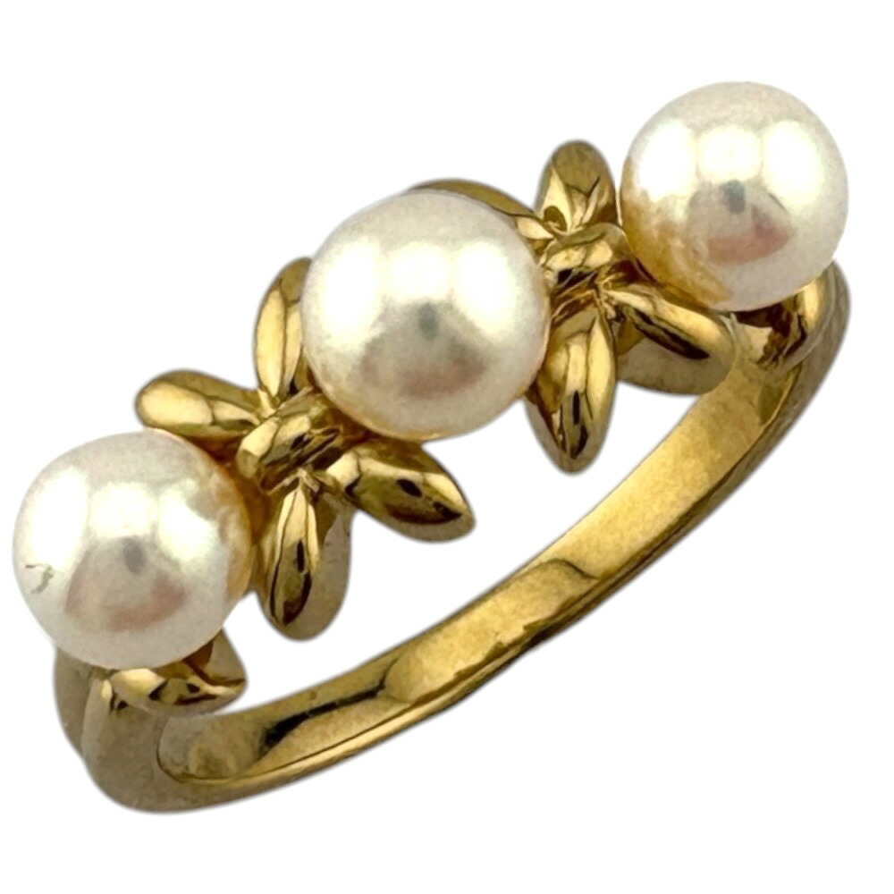ミキモト リング 指輪 ミキモト 11号 18金 パール レディース MIKIMOTO 中古 108,900円