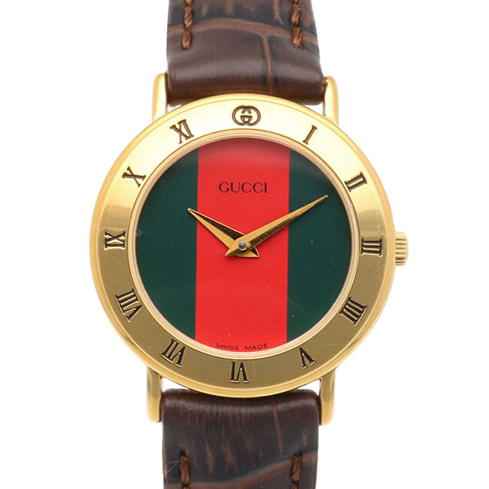 グッチ ウォッチ 時辰儀 グッチ GP 3000.2.L 石英 レディース 1年引き受ける GUCCI 中古