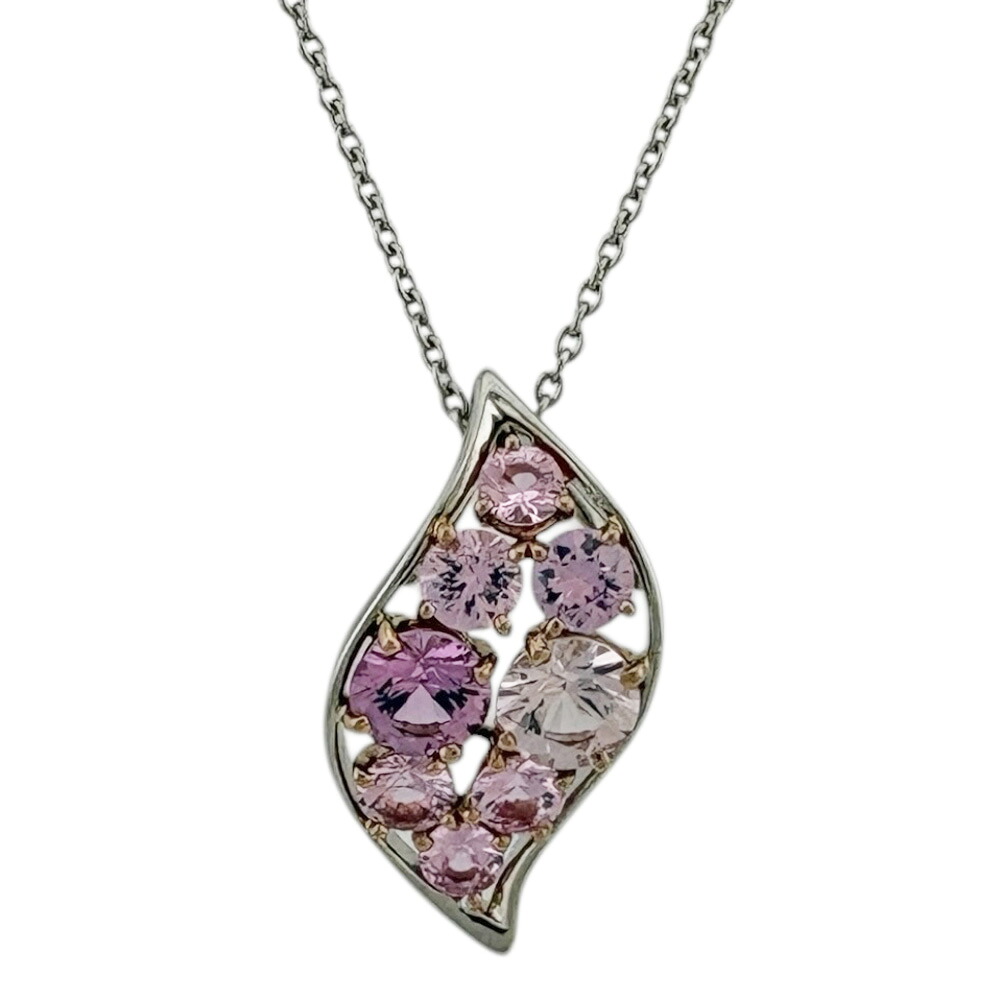 タサキ ネックレス タサキ 18金 ピンクサファイア 1.55ct レディース TASAKI 中古