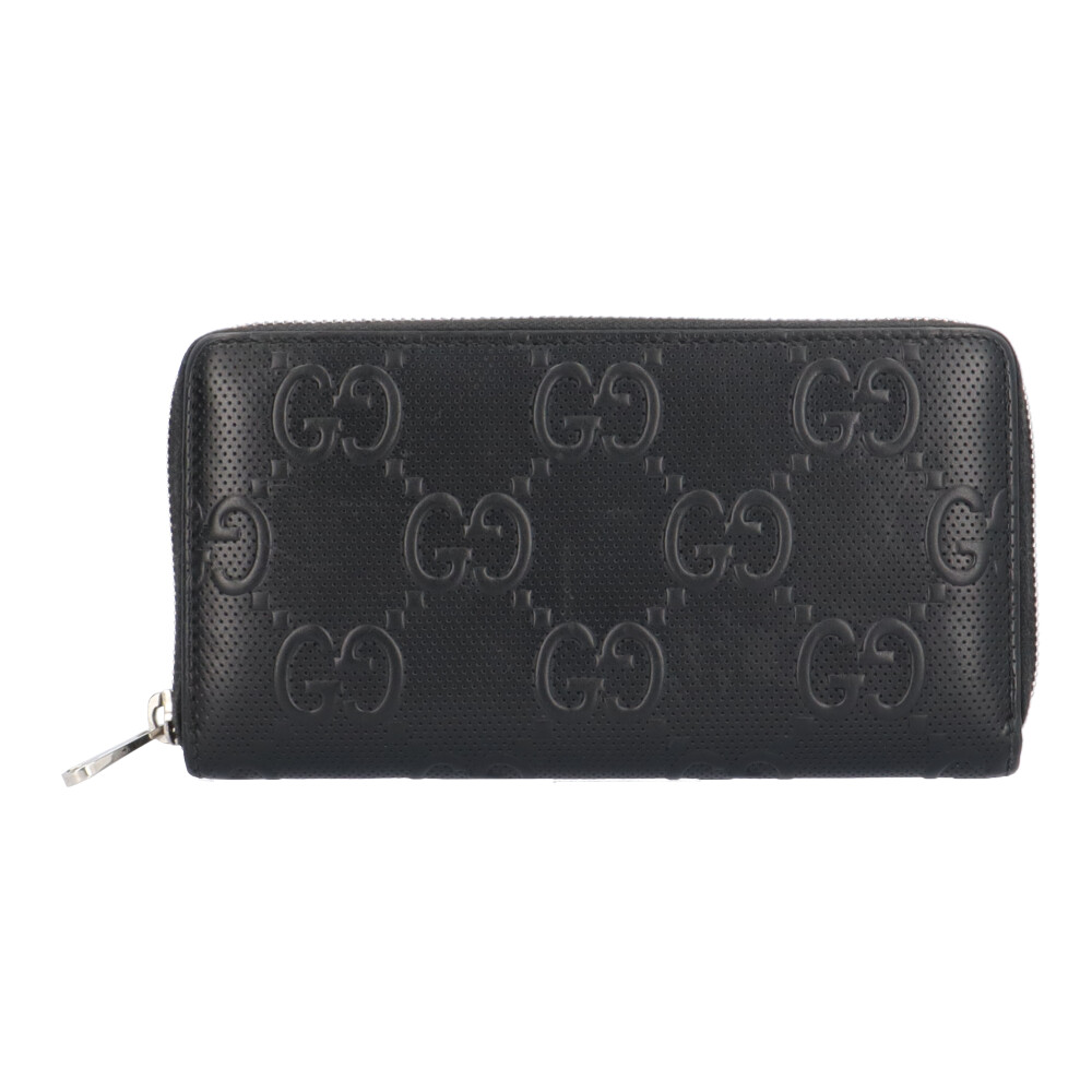 グッチ GGエン元締め 長紙入れ グッチ なめし革 625558 ユニ一発やる GUCCI 中古