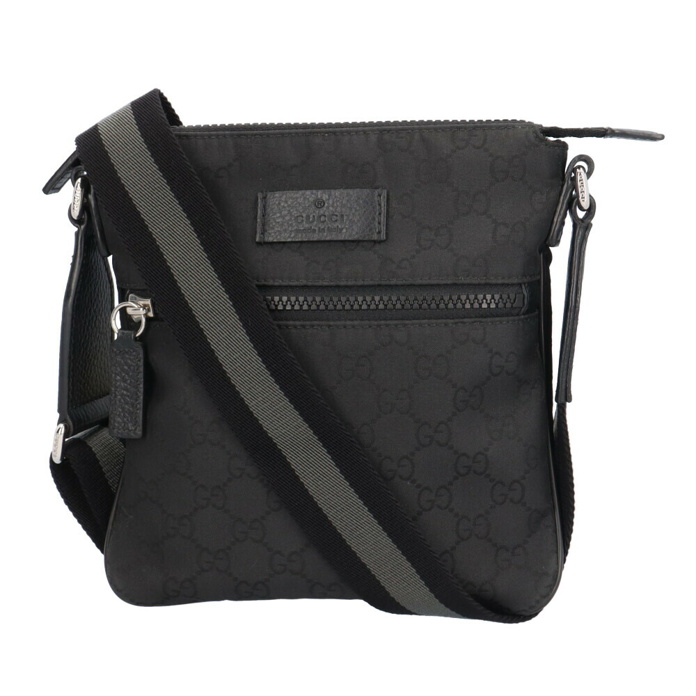 グッチ アウトレット品 ショルダーバッグ グッチ バッグ 449183 ブラック ユニセックス GUCCI 中古