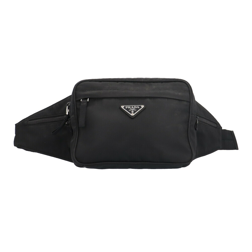 プラダ 上半身御徒面子 プラダ 御徒面子 ナイロン 2VL001 黒いこと ユニ一発やる PRADA 中古酉の方角御徒面子