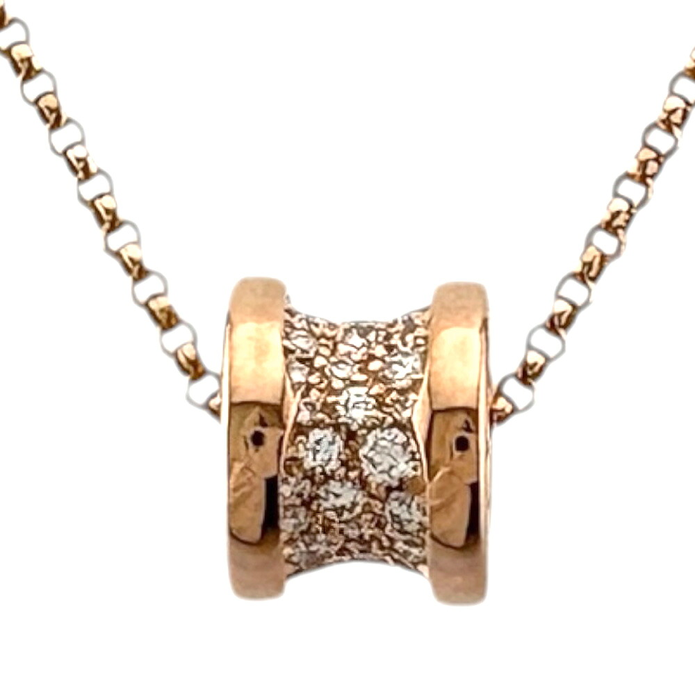ブルガリ B-ZERO.1 ビーゼロワン パヴェロ ダイヤモンド ネックレス ブルガリ 18金 ダイヤモンド レディース BVLGARI 中古｜Ｒ＆Ｋ　リサイクルキング
