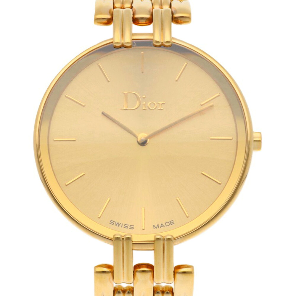 ディオール バギラ 腕時計 時計 ディオール GP CD094180 クオーツ レディース 1年保証 Dior 中古｜Ｒ＆Ｋ　リサイクルキング
