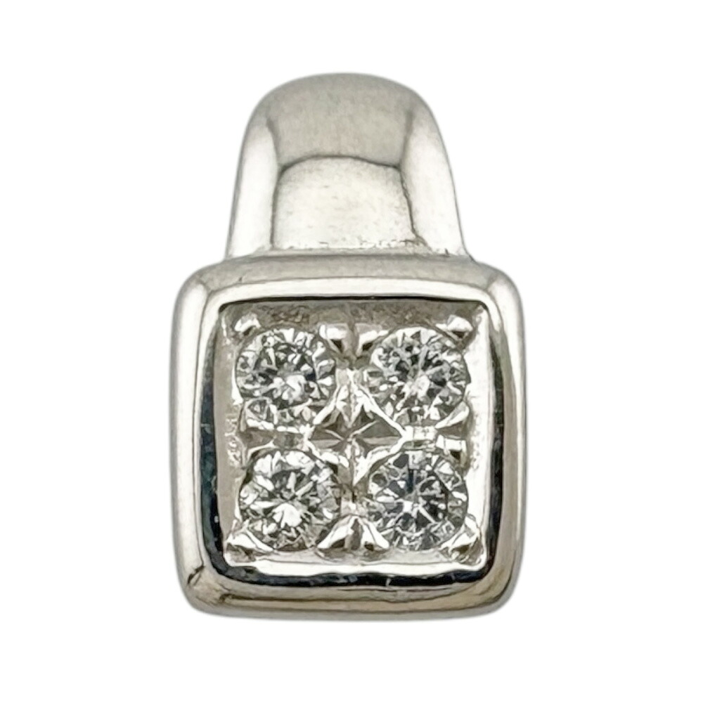 タサキ ペンダントトップ タサキ K14ホワイトゴールド ダイヤモンド 0.05ct レディース TASAKI 中古|R&K リサイクルキング