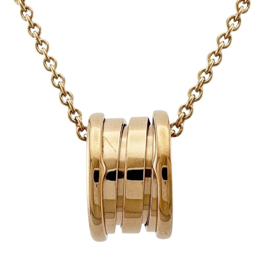 ブルガリ B-zero.1 ビーゼロワン ネックレス ブルガリ 18金 K18ピンクゴールド レディース BVLGARI 中古|R&K リサイクルキング