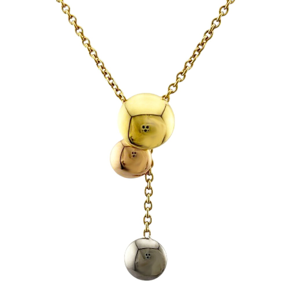 カルティエ スイートトリニティ ネックレス カルティエ 18金 K18イエローゴールド レディース CARTIER 中古｜Ｒ＆Ｋ　リサイクルキング